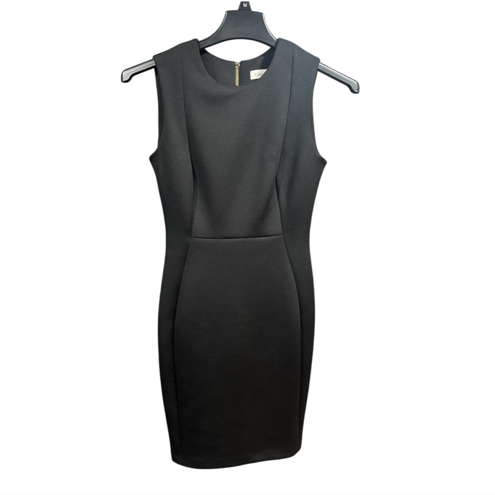 Calvin Klein Black Midi Dress - Picture 3 of 9